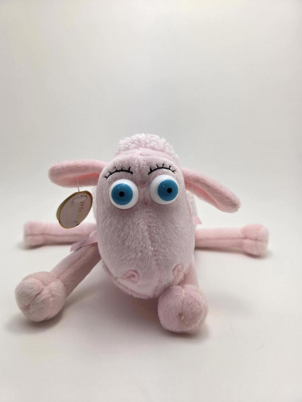 Serta Sheep Plush #3 Pink Breast Cancer Plush Toy With Tags (10 inch)